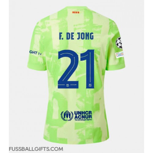 Barcelona Frenkie de Jong #21 Fußballbekleidung 3rd trikot 2024-25 Kurzarm